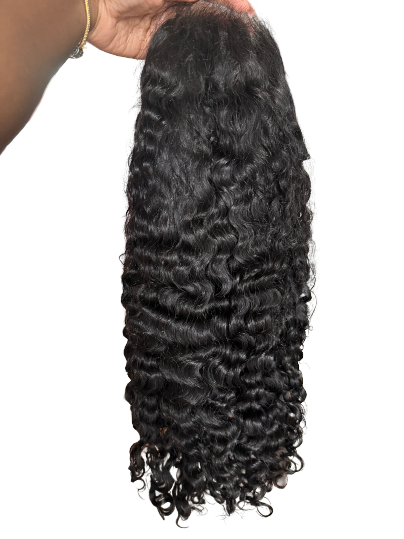 Indian Curl Lace Frontal Wig